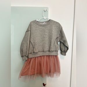 Zara Tuule and Sweatshirt Dress - NEVER WORN - 4-5yr